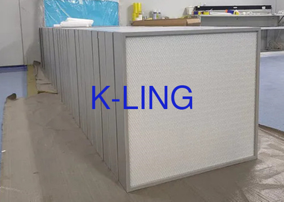 1220*610*70 mm mini-geplaatst HEPA-filter op maat voor filtratieklasse