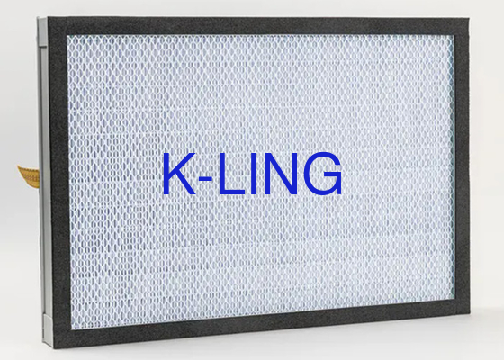 Mini pleats type H14 luchtfilter voor de schoonkamer en 0,45m/s lucht snelheid