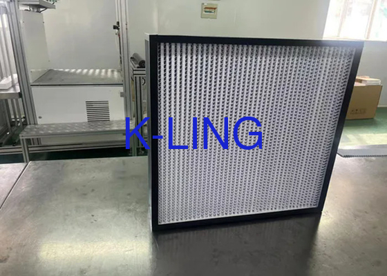 99.9995% Filtratie-efficiëntie ULPA luchtfilter met ultrafijne glasvezel media