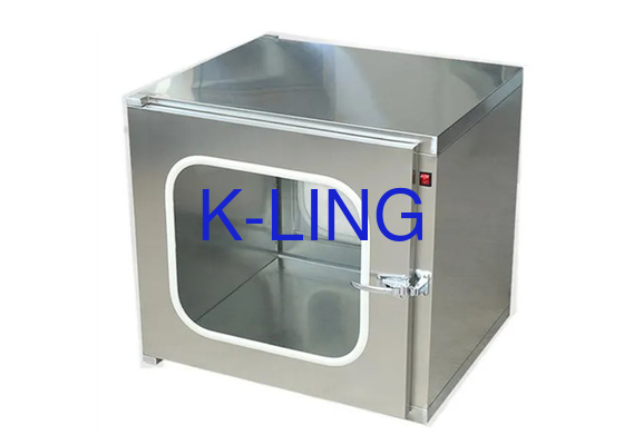 Cleanroom Pass Box met Landing en Lifting Ondersteunde Opties Custom And Keys Accessories