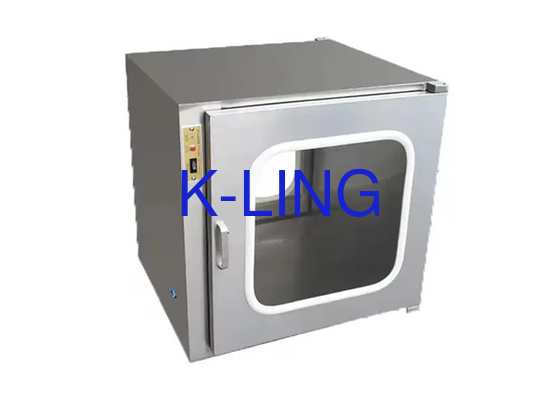 Sleutels inbegrepen 600*600*600mm Intern werkgebied Static Pass Box voor Clean Room