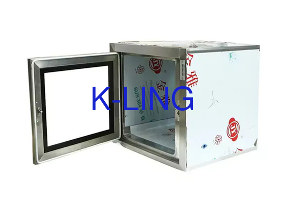 Sluitingen Cleanroom Pass Box met aangepaste ondersteunde opties en UV-licht