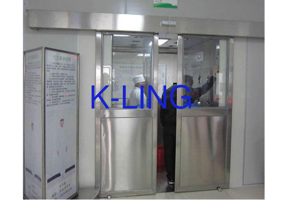 Class 100 Cleanroom Air Douche met PLC-besturing en roestvrij staal SUS304