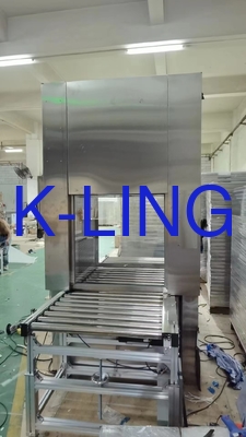 PLC Clean Room Air Shower Pass-Through met Auto Conveyor Line voor High-Tech Manufacturing