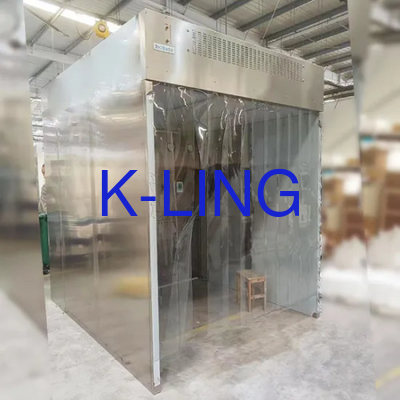 2000 mm × 1800 mm × 2570 mm Dispenseringskamer met H13 F6 G3 Filtratiestap en F8.H13 Filters