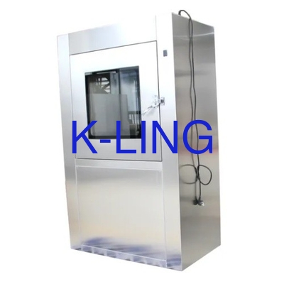 Windsnelheid meer dan 20 m/s Air douche Pass Box voor schoonkamer goederen Invoer