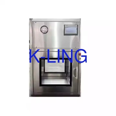 Luchtstroom 0,45 m/s ± 20% Schoonruimteapparatuur met PLC-besturingssysteem en ISO5-reinigingsgraad klasse A