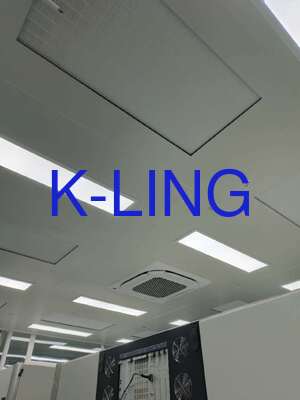 Modulaire schoonkamer met Hepafiltratie 99,99%@0,3um en snelle assemblage voor ISO 5 Schoonheidsniveau Softwall Cleanroom