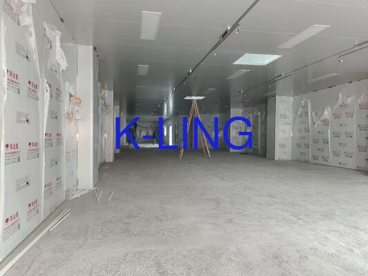 Hardwall Cleanroom Softwall Clean Room met Glas Magnesium Steenwol Sandwichpaneel 50mm Plafond en Wand Ideaal voor Cleanroom Oplossingen