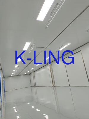 Modular Cleanroom with More Than 350 Lux Lighting Intensity and Relocatable And Reconfigurable Features for High Reusability
