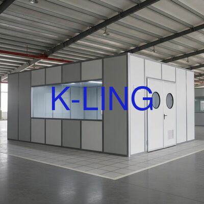 Modulaire schoonruimte met geluidsniveau lager dan 65 dB en HEPA/ULPA-filters voor stofvrije omgevingen