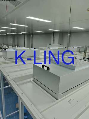Modulair schoonruimtesysteem met HEPA-filter op maat en PVC-anti-statische vloer