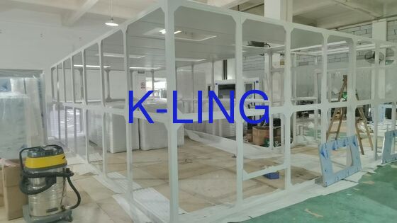 Productie-installatie Modulaire schoonruimte met verlichting van meer dan 350 Lux