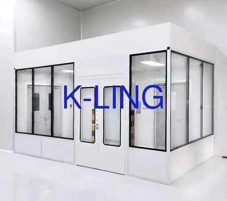 Modulair schoonruimtesysteem met ISO 5 tot ISO 8 Schoonheid en HEPA/ULPA-filtratie voor gecontroleerde omgevingen