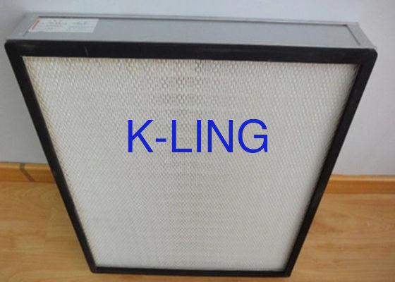 24x24 inch mini pleat HEPA luchtfilter met aluminium frame en H12-H14 efficiëntie voor luchtzuivering