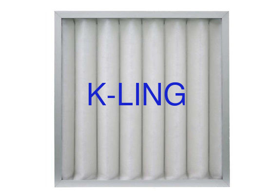 De douanegrootte plooide Comité van de de Draadg1 G2 G3 G4 Efficiency van Luchtfilters Gelast het Metaalkader