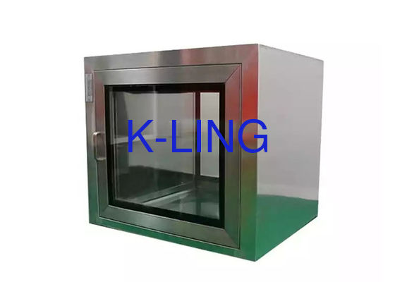 SS SUS304 de Statische Pas van het Overdrachtvenster door Doos met UVlicht