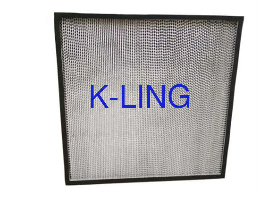 Kader van SUS 304 plooide H13-diep Filter met Lage Drukdaling