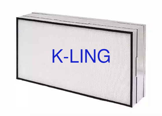 Mini geplooid HEPA-luchtfilter zonder separator voor vervanging van ventilatorfiltereenheid