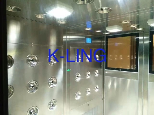 De Douchetunnel van de hoogspannings220v 380V 50HZ Lucht voor de Industriecleanroom