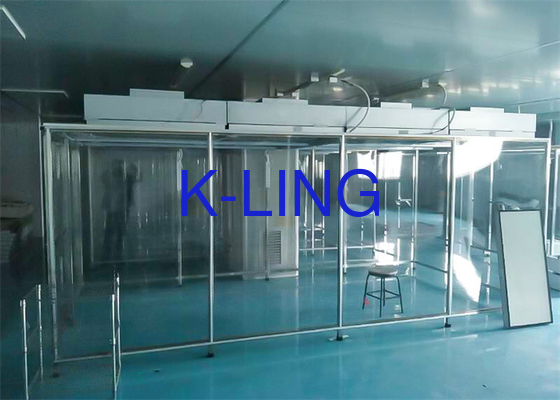 Aanpasbare Laminar Flow Booth Voor Laboratoriumwindsnelheid 0,3-0,5m/S Verlichting ≥300Lux