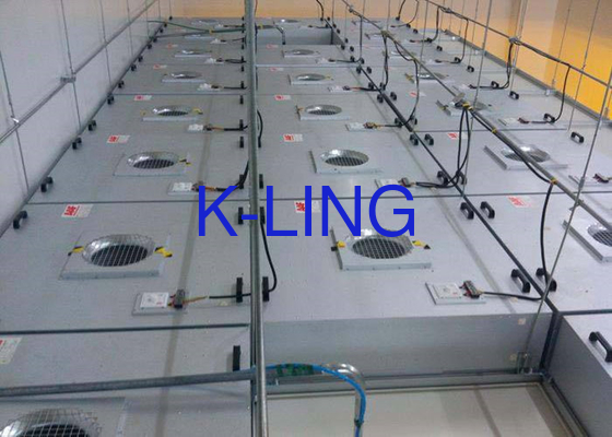 Laag geluidsniveau 45 DB Champignon Fan Filter Unit voor de ventilatie van de witte ruimte