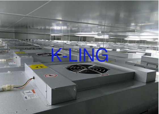 Langdurig 6 maanden Filterlevensduur Ventilator Filter Eenheid 610 x 305 x 350 mm Wit