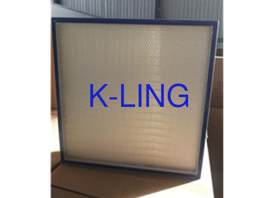 HEPA-luchtfilter met AB-lijmzegel EVA-pakking 99,97% efficiëntie Mini-pleatontwerp