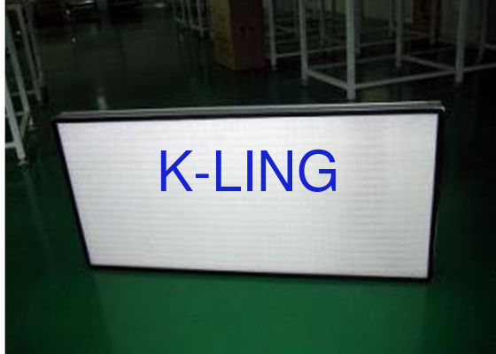 Industrieel aluminium frame ULPA / HEPA luchtfilter maat