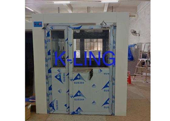 LED licht aangepast lucht douche tunnel met interlock systeem en HEPA filter