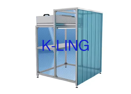 Klasse 100-100000 Softwall Clean Room met aangepast H14 HEPA-filter