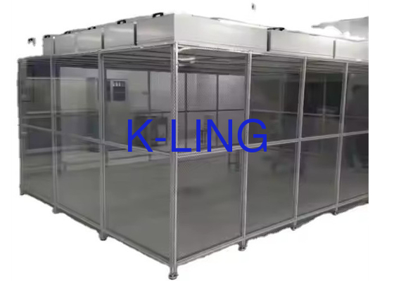 Licht en verlichting Modulaire Aluminium Framed Softwall Clean Room