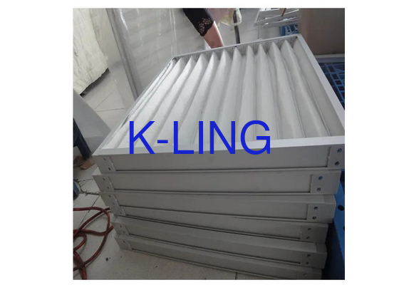 Gepersonaliseerde afdruk Pharmaceutical Clean Room Pleated Panel Air Filter