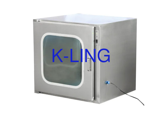Sleutels inbegrepen 600*600*600mm Intern werkgebied Static Pass Box voor Clean Room