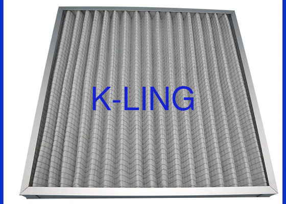 Primary Panel Furnace Pleated Pre Filter HVAC Air Filter Voor Schone Kamer