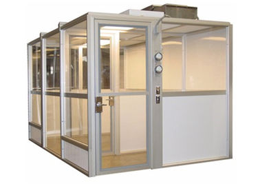 SUS304 negatieve Druk Laminaire Stroom het Uitdelen Cabine/de Cabine van de Grondstoffenbemonstering