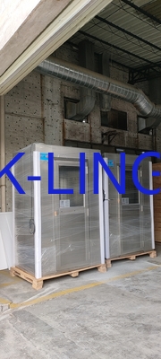 Top- Roestvrij staal 304 lucht douche kamer met lucht snelheid van 20-25m/s en module assemble type