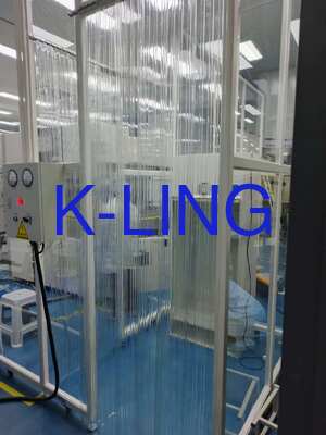 Snelle Montage en Demontage Modulaire Cleanroom met 2P 5P Temperatuur- en Vochtigheidsregeling en H14 HEPA Filter 99,99%@0,3um