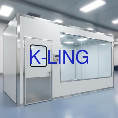 Luchtfiltratiesysteem Hepa Ulpa Filters Modulaire Cleanroom Ontworpen Met Hepa Filter 99995 Procent Bij 03um En Herbruikbare Componenten