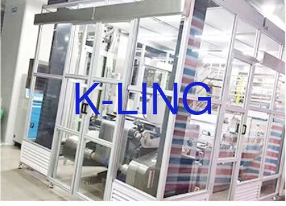 Epoxyvloer Laminaire flowcabine die een stofvrije cleanroomomgeving garandeert, perfect voor assemblagetests en controleprocessen