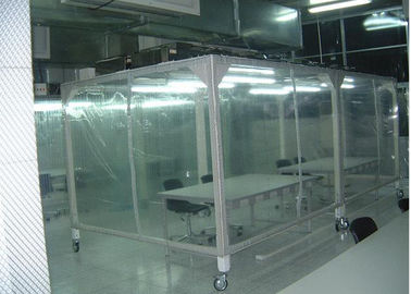De macht Met een laag bedekte Cleanroom van Staalsoftwall Farmaceutische, Verticale Laminaire Kamer van de Luchtstroom