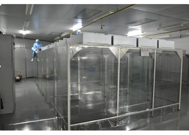De industriële Schone Zaal van Laboratoriumsoftwall, PC-Controleklasse 1000 Cleanroom