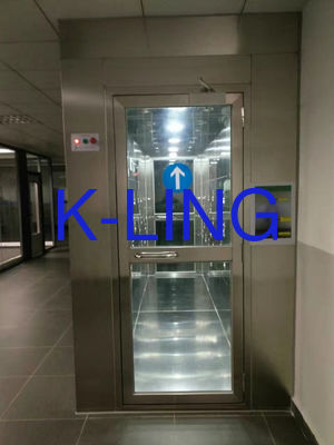 Klasse 8 Nevel het Schilderen Cleanroom Luchtdouche met Roestvrij staalpijp