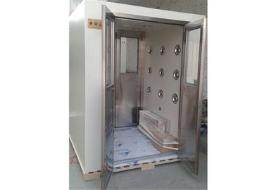 De halve van de de Deurlading van het Glassus 304 Kader Tunnel van de de Luchtdouche voor Cleanroom Ingang