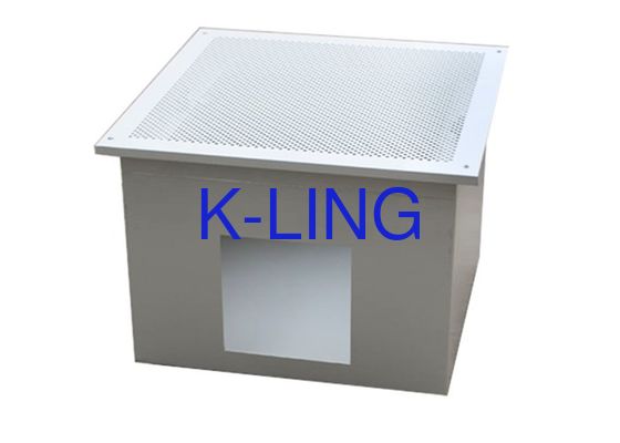 Doos van de het Staalhepa Filter van de verse Luchtlevering de Poeder Met een laag bedekte voor Elektronische Fabriek