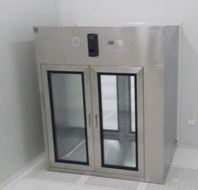 De farmaceutische Industriële Doos van de Roestvrij staalpas voor Cleanroom Luchtsnelheid 0.45m/s