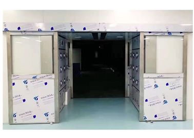 Automatische de Douchetunnel van de Schuifdeurlucht met LCD de Certificatie van Vertoningsce