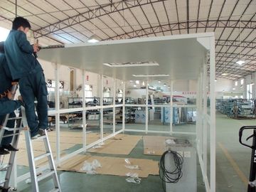 De compacte van het Materiaalsoftwall van de Luchtreiniging Schone Zaal met Antistaic-Netgordijn