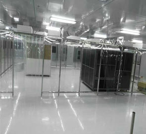 ISO6 pvc-Schone Cabine van Softwall van de Gordijn de Laminaire Stroom met Mini - Plooienhepa Filter