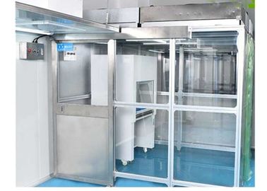 De klantgerichte Modulaire Schone Zaal van de Roestvrij staaldeur/Softwall-Cleanroom